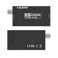 ตัวแปลงสัญญาณวีโอ HD 3G-SDI SD-SDI ต่อกับ SDI HD-SDI 3G 1080P HDMI พร้อมอะแดปเตอร์แปลงไฟในแพคเกจขายปลีก