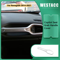 Car Copilot Grab Handle Cover Decoration Sticker Trim for Jeep Renegade 2014 -  Styling Interior Accessories