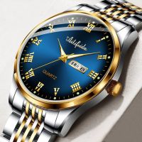 Swiss automatic mechanical watches men han edition contracted watch waterproof luminous calendar import table movement couples --nb230710✆