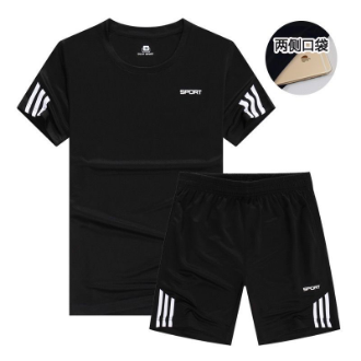 spot-hot-summer-sports-set-men-leisure-run-short-sleeve-t-mens-sportswear-trainin