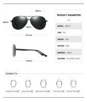 2022 classic ladies polarized sunglasses UV400 driving glasses nd designer Mercede retro metal glasses