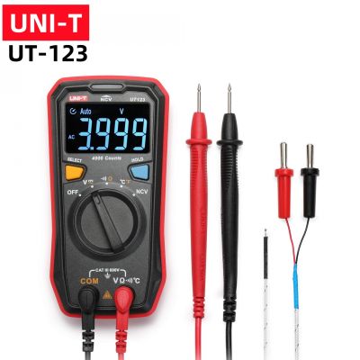 มัลติมิเตอร์ UNI-T UT123 อมร อีเล็คโทรนิคส์  มัลติมิเตอร์วัดไฟ วัดไฟ เครื่องวัดกระแสไฟ มัลติมิเตอร์ ยูนิที