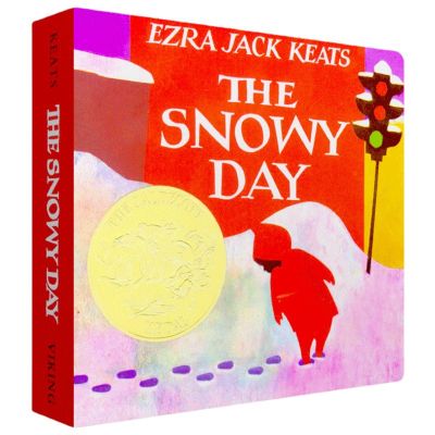 Snow day English original picture book the snow day 1-2-3-4-year-old childrens early education enlightenment story