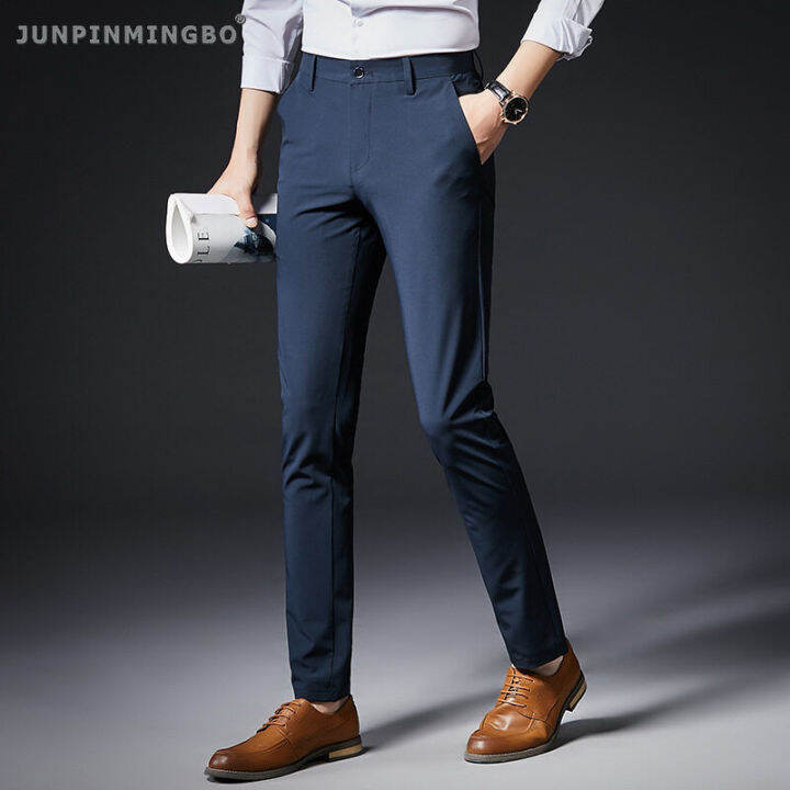 junpinmingbo-high-quality-easy-care-breathable-soft-elastic-slim-fit-office-working-casual-business-formal-suit-pants-for-men