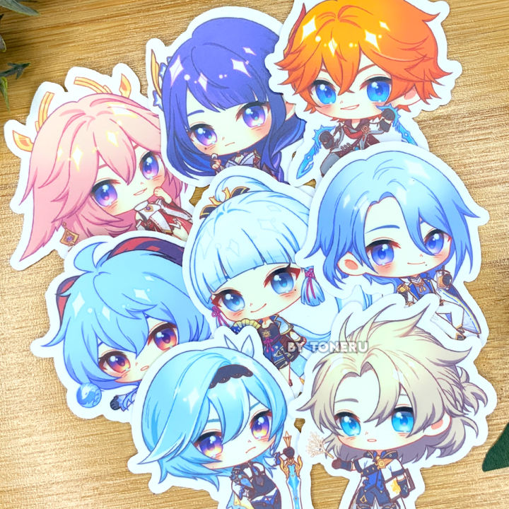 Genshin Impact: Chibis Stickers | Lazada PH