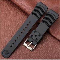 ☏◆ BRETA 20mm 22mm 24mm Black Silicone Rubber Strap for Prospex Ananta Diver Scuba For/SEIKO DIVERS Watch Men Watch Band