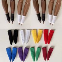 1/6 Male Soldier Basketball Socks Candy Colors Professional Athletic Sport Socks Accessory For 12 Action Figure Modle