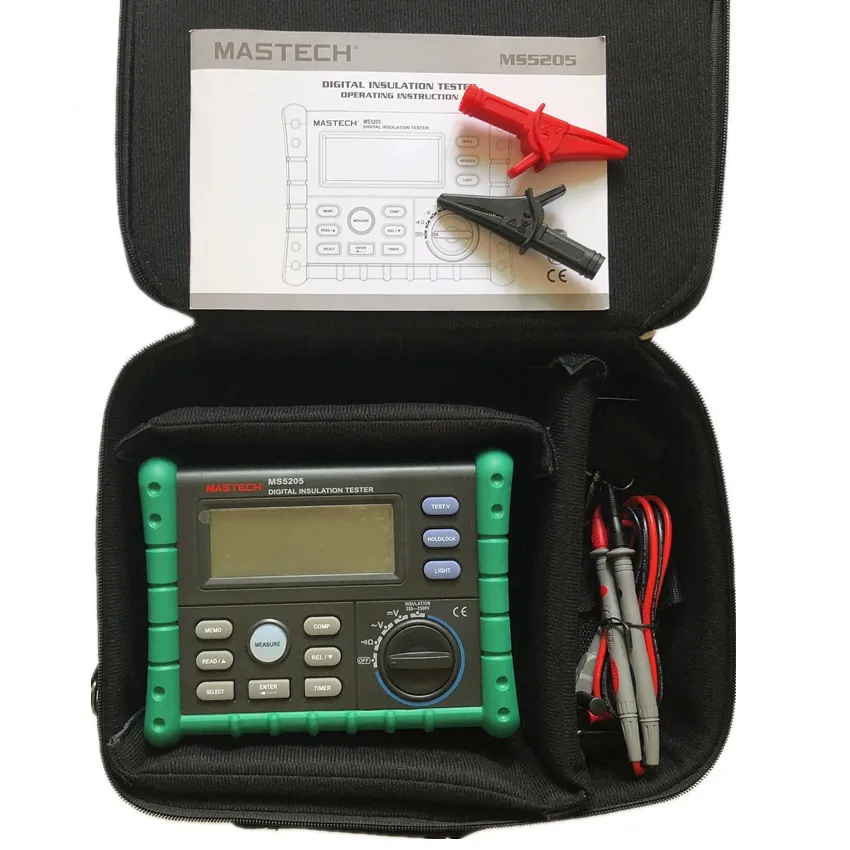 MASTECH MS5205 Insulation resistance tester digital megohmmeter