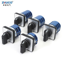 ZHUCO SZW26LW26-32 32A เปิด-ปิด-เปิด3ตำแหน่ง1-4เฟส1-0-2 Cam สวิตช์เปลี่ยนอัตโนมัติ D101.1 D202.2 D404.4 240V