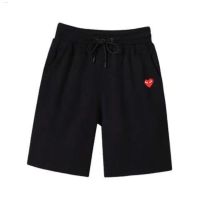 Available Japanese Trendy Brand Kawajiu Red Heart Casual Shorts For Men And Women Love 2023 Summer Embroidery Love Loose Baoling Sweatpants