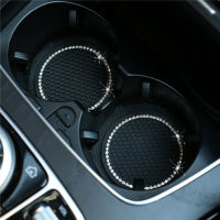 Glitter Star Shop Car Universal Diamond Honeycomb Water Cup Pad Creative Cute Storage Mat Car Anti-slip Mat Interior