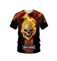 T SHIRT -  HOT Harley-Davidson 3D T-Shirt Unisex,xzx180305  3D T-Shirt All Over Printed 10