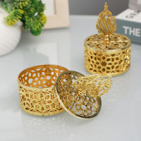 Gold Plated Organizer Baby Memory Box Portable Storage Box Creative Candy Container Plastic Storage Bin
