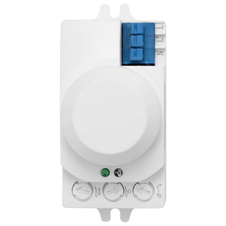 5-8ghz-hf-system-led-microwave-360-degree-motion-sensor-light-switch-body-motion-detector-white