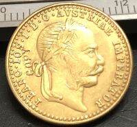 1915ออสเตรีย-ที่อยู่อาศัย Ducat Franz - I Gold Joseph 1