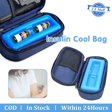 Brilljoy High-quality Insulin Cooling Box Diabetes Travel Portable Insulin  Storage Cooler Bag Bolsatermica With Two Ice Gels Pac - Cooler Bags -  AliExpress