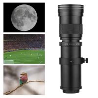 Camera MF Super Telephoto Zoom Lens F/8.3-16 420-800mm with Adapter Ring 1/4 Thread for Cannon/Fujifilm/P anasonic /Olympus Cam