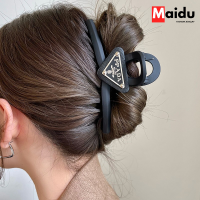 Maidu Jewelry สามเหลี่ยมกรงเล็บคลิปสำหรับผู้หญิงล่าสุดตัวอักษรฉลามคลิปอุปกรณ์ผม