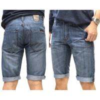 TPPJEANS Dencent ขาสั้น3 ส่วน สีบลูฟอกชายซิป ทรงสวย ไซส์ 28-40