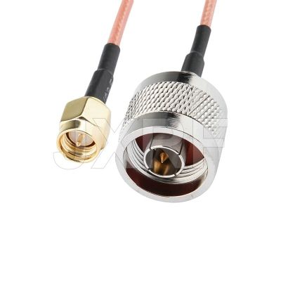 JXRF Custom made RF Coaxial cable N to SMA connector N male to SMA male Plug RG316 Pigtail cable 15cm free shipp Electrical Connectors