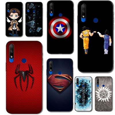 Luxury Case For Honor 9X Global Case Huawei Honor 9X Premium STK-LX1 Case Silicon Back Cover For Black Tpu Brand Logo