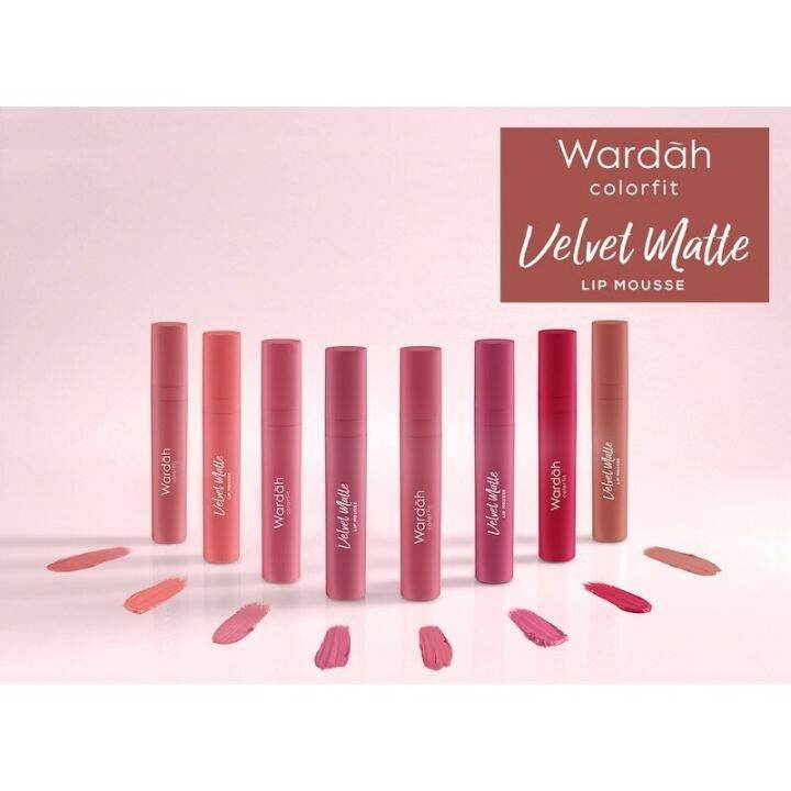 READY MALAYSIA Wardah Colorfit Velvet Matte Lip Mousse Original 14
