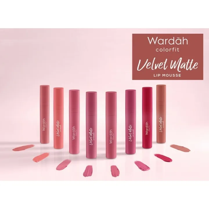 Matte wardah velvet Review: Wardah