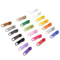 ✸❇○ 5 Zipper Puller For 5 Nylon Coil Zippers DIY Sewing Tool Zipper Sliders 10 50Pieces