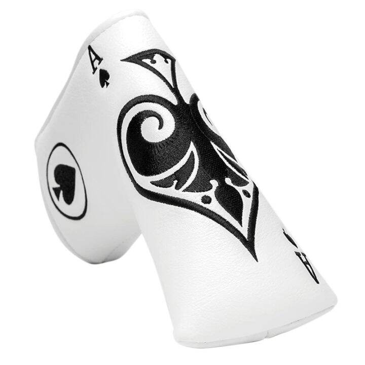 1 Pcs Poker Ace Blade Putter Cover Putter Headcover Head Cover