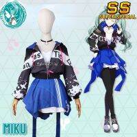 {Noble woman} VOCALOID Miku ชุดจากหน่วยเลวเซไคสีสันสดใส VBS และวิกผม