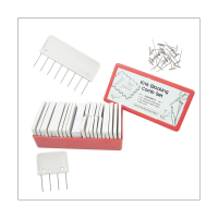 25Pcs 25Pcs Stainless Steel Knitting Blocking Combs &amp; 100Pcs Pins Blocking Knitting Spare Parts Crochet Lace Needlework Knit Set