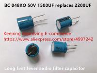 Original new 100 BC 048KO 50V 1500UF replaces 2200UF long feet fever audio filter capacitor (Inductor)