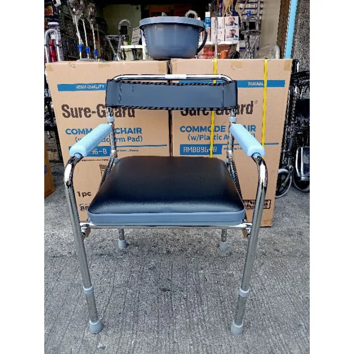 COMMODE CHAIR WITH FOAM - HIGH QUALITY - DURABLE - HEAVY DUTY | Lazada PH