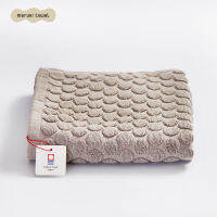 MARUEI Towel ผ้าขนหนูนำเข้าจากญี่ปุ่น รุ่น Natural Time Dot (พรมเช็ดเท้า) ขนาด Bath Mat 45 x 65 cm.