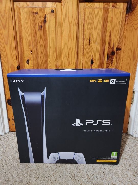Sony PlayStation 5 PS5 Digital Edition Console Brand New & Sealed ...