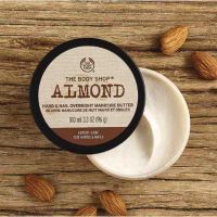 The Body Shop Almond Hand &amp; Nail Overnight Manicure Butter 100 ml ครีมทามือ