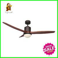 พัดลมโคมไฟ LED WINFAFOUR FD-SP009 18 วัตต์ DAYLIGHT/WARMWHITE/COOLWHITE สีดำ/น้ำตาล 54 นิ้วCEILING FAN LED LIGHT WINFAFOUR FD-SP009 18W DAYLIGHT/WARMWHITE/COOLWHITE BLACK/BROWN 54" **มีบริการชำระเงินปลายทาง**