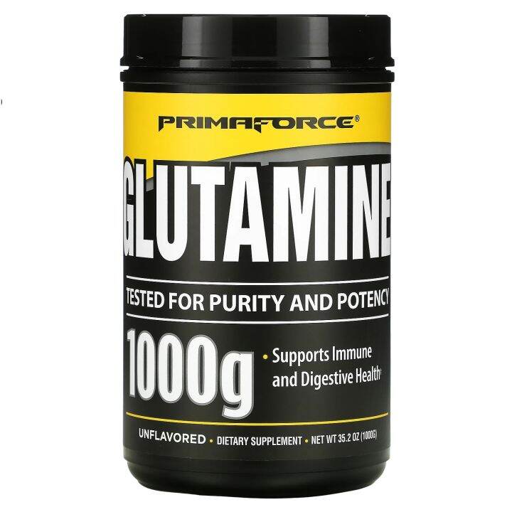 [PREORDER] PRIMAFORCE GLUTAMINE UNFLAVORED 1000G AMINO ACIDS POST