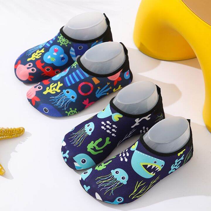 hot-sale-childrens-swimming-non-slip-beach-shoes-breathable-quick-drying-soft-soled-upstream-wading-snorkeling-indoor-sports-floor