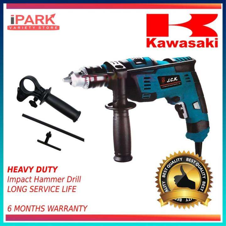 Kawasaki Japan Impact Drill 2213NVR with Reverse and Variable Speed