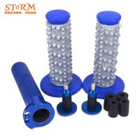 CNC 22MM Throttle Turn Twister Tube Handlebar Ends Cap Plugs Grips For YZF WRF 250 400 450 SEROW 225 250 XT250X WR250R WR250X