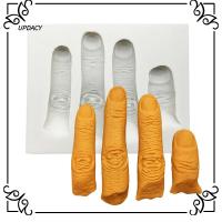 UPDACY DIY Cake Decorating Tools Pudding Halloween Finger Sugarcraft Mold Baking Mould Silicone Mold