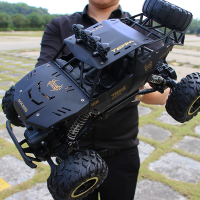 AHlmsm 37ซม./28ซม. เด็ก Big 4X4รีโมทคอนโทรลรถบรรทุก4WD RC รถ2.4G วิทยุควบคุมรถ Buggy Off-Road 4X4รถบรรทุกของเล่นเด็กสำหรับเด็ก