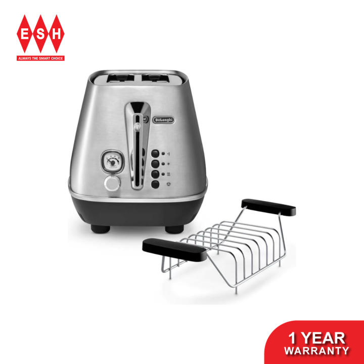 DeLonghi CTI2103.M Distinta X Metal 2 Slice Toaster Lazada