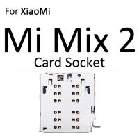 อะแดปเตอร์เต้าเสียบใส่ Micro Sd/ถาดใส่ซิมการ์ดสำหรับ Xiaomi Mi Mix 3ขั้วต่อ2S 2เครื่องอ่านสล็อตส่วนภาชนะ