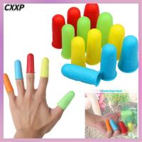 CXXP 5pcs ยาง ฉนวนกันความร้อน ปลอก ปลอกนิ้วซิลิโคน กันลื่น ฝาครอบการ์ด ที่ป้องกันนิ้ว