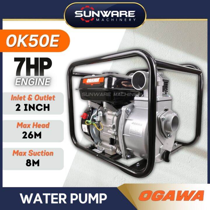 OGAWA OK50E 2 Inch Self Priming Pump 2