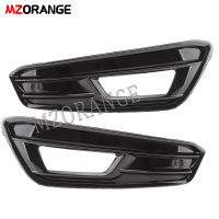 Car Fog Light Frame Grille Fit For Ford Focus 2015 2016 2017 2018 ST Only foglights headlights car accessories cover black case