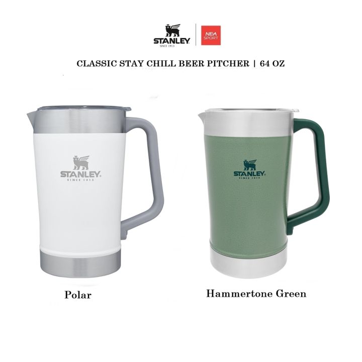 Stanley 64 oz. Classic Stay Chill Pitcher, Hammertone Green