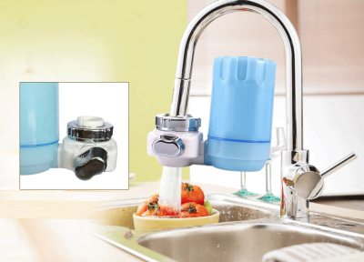 TOKAI เครื่องกรองน้ำใช้ติดหัวก๊อก Easy Drink The Tab Water Purifier - ไส้กรองเซรามิคใหญ่